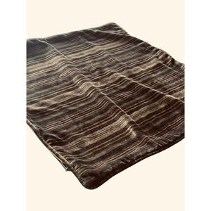 2 LEE JOFA Throw Pillow Covers 24x24 Parish Hadley Rhinelander Camel/Lead Velvet